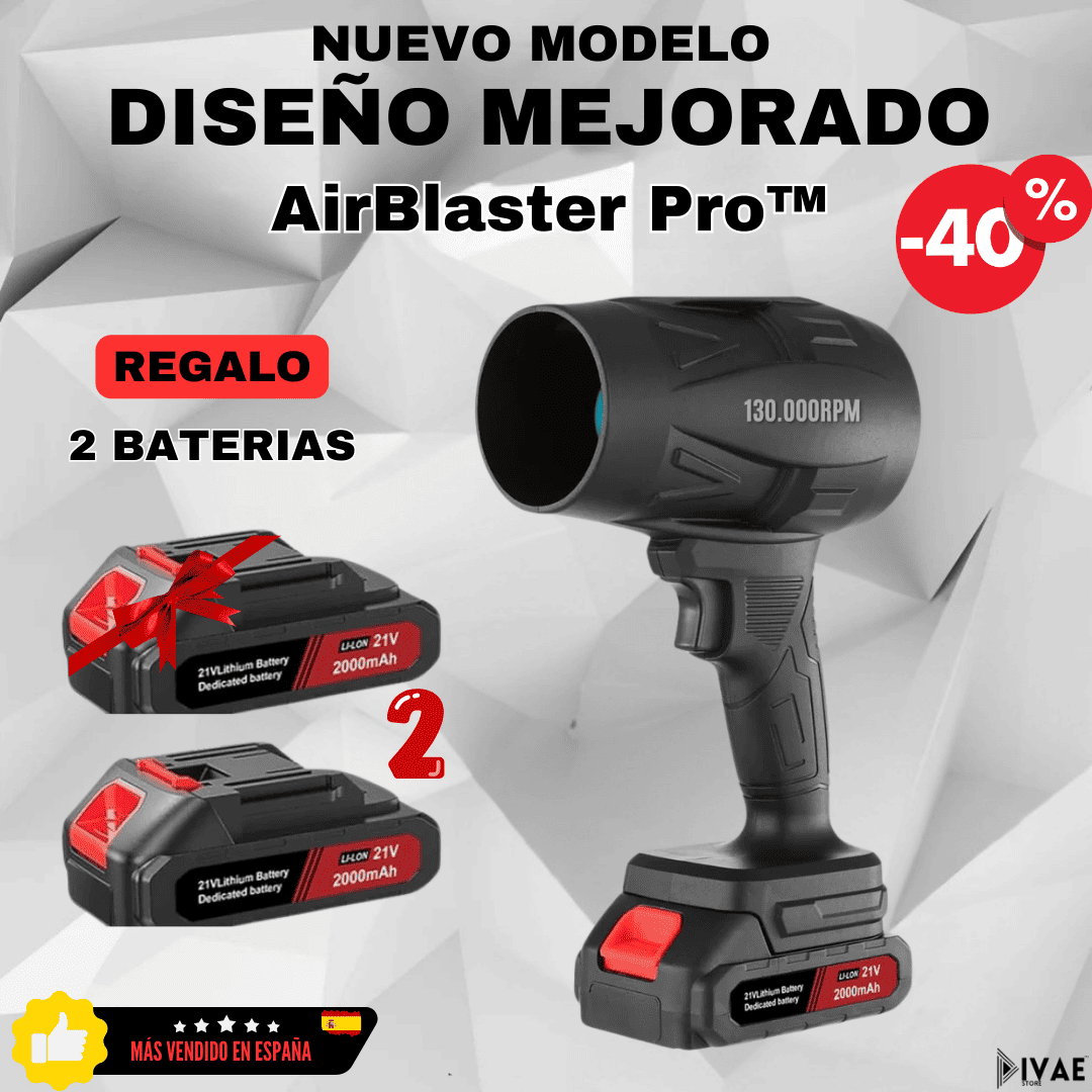 AirBlaster Pro™ + 2 Baterías