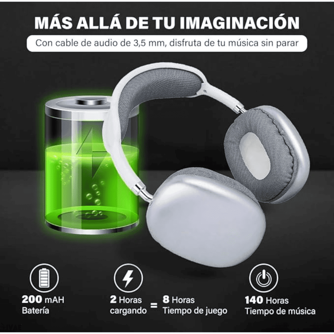 Cascos Inalámbricos MaxSafe™ con funda